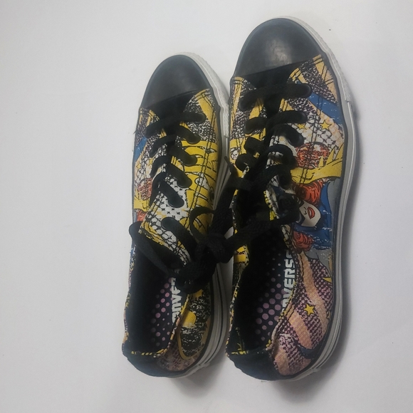 Converse All Star Low Top Batgirl Sneakers Size Women 8, Men 6 - Picture 8 of 11